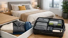 Ako poskladať zimné oblečenie, aby sa zmestilo do zásuvky aj kufra