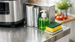 Ako využiť L-kový držiak na knihy v kuchyni: 3 rýchle triky na poriadok