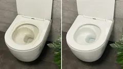 Dve tablety na pol litra vody – a aj tá najstaršia toaleta bude žiariť ako nová.