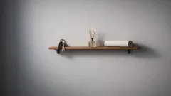 3 jednoduché mini poličky bez vŕtania, ktoré spravia poriadok v predsieni, kúpeľni aj kuchyni