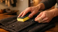 Ako rýchlo odstrániť žmolky z kabáta, keď nemáte kefku ani odžmolkovač