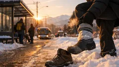 Trik s polyetylénovým vreckom medzi ponožkami: ako mať v zime teplé nohy