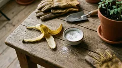 Banánová šupka a štipka soli: životný trik, ktorý prekvapí aj tých najskúsenejších záhradníkov
