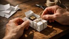 Ako spraviť papierovú krabičku z A4 za 2 minúty a zachrániť darček na poslednú chvíľu