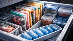 Ako si zorganizovať mrazničku do zón a prestať vyhadzovať jedlo