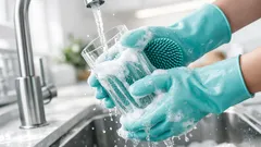 Silikónové rukavice s kefkou: test pri umývaní riadu a či naozaj chránia ruky v zime