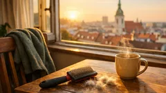 Ako zmäkčiť stvrdnutý flís: jednoduchý trik s kefkou na srsť, ktorý funguje