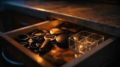 Jeden lacný stojan a zásuvka je zrazu uprataná: trik so 4 priehradkami