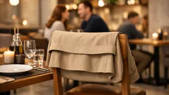 Trik na kabát v reštaurácii: za 10 sekúnd drží na operadle a nepadá na zem