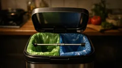 Triedenie odpadu v jednom koši: jednoduchý trik, vďaka ktorému sa vrecia nezošmyknú